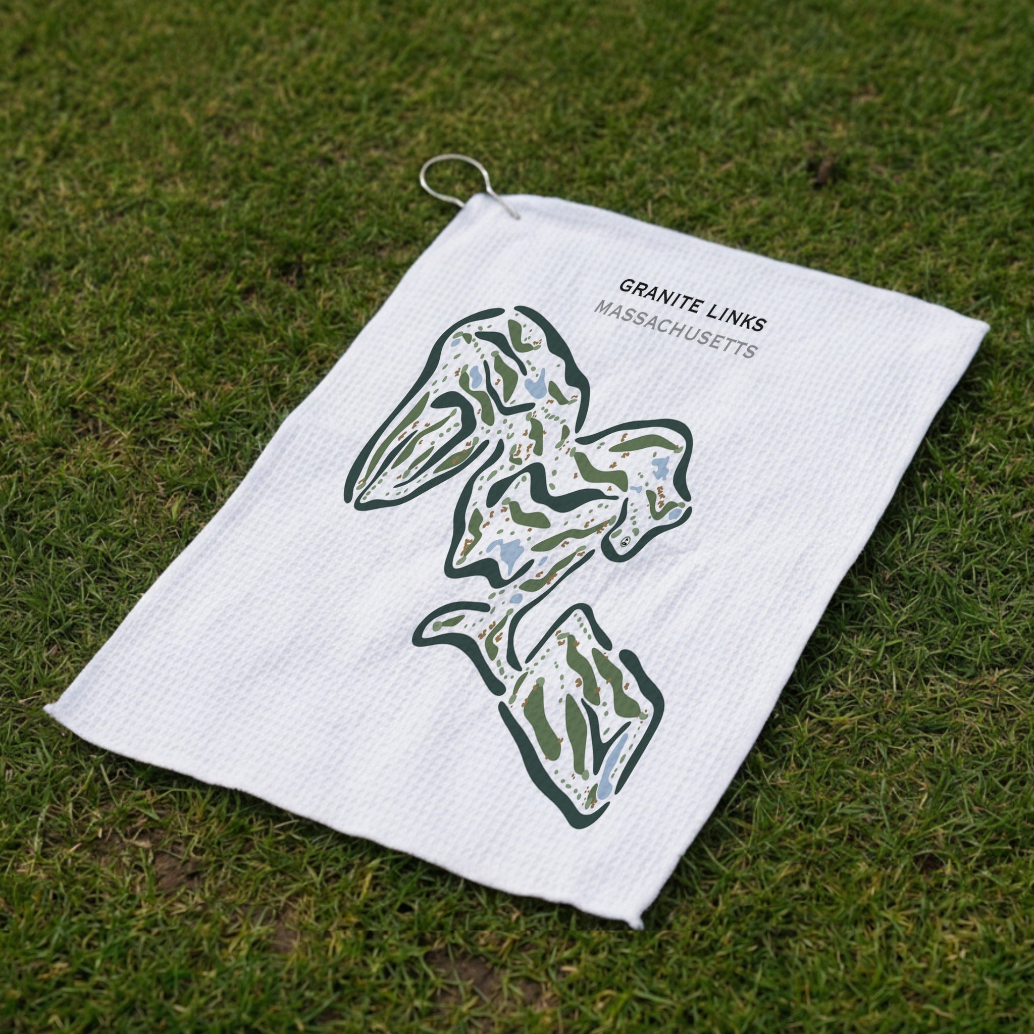 Granite Links Golf Club, Quincy, Massachusetts - Printed Golf Courses