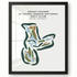 Grant Course at Union League National Golf Club, New Jersey - Printed Golf Courses