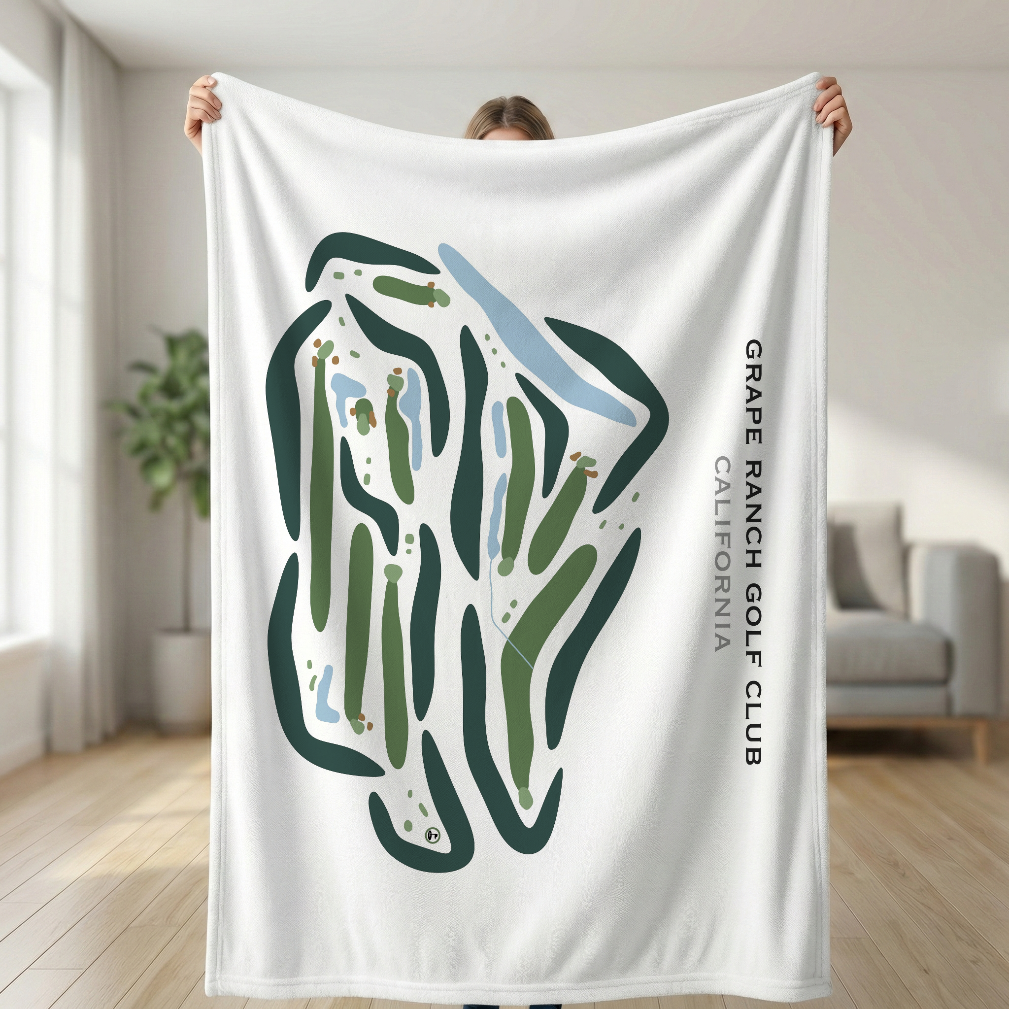 Grape Ranch Golf Club, California - Printed Golf Courses