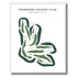 Grassmere Country Club, Connecticut - Printed Golf Courses