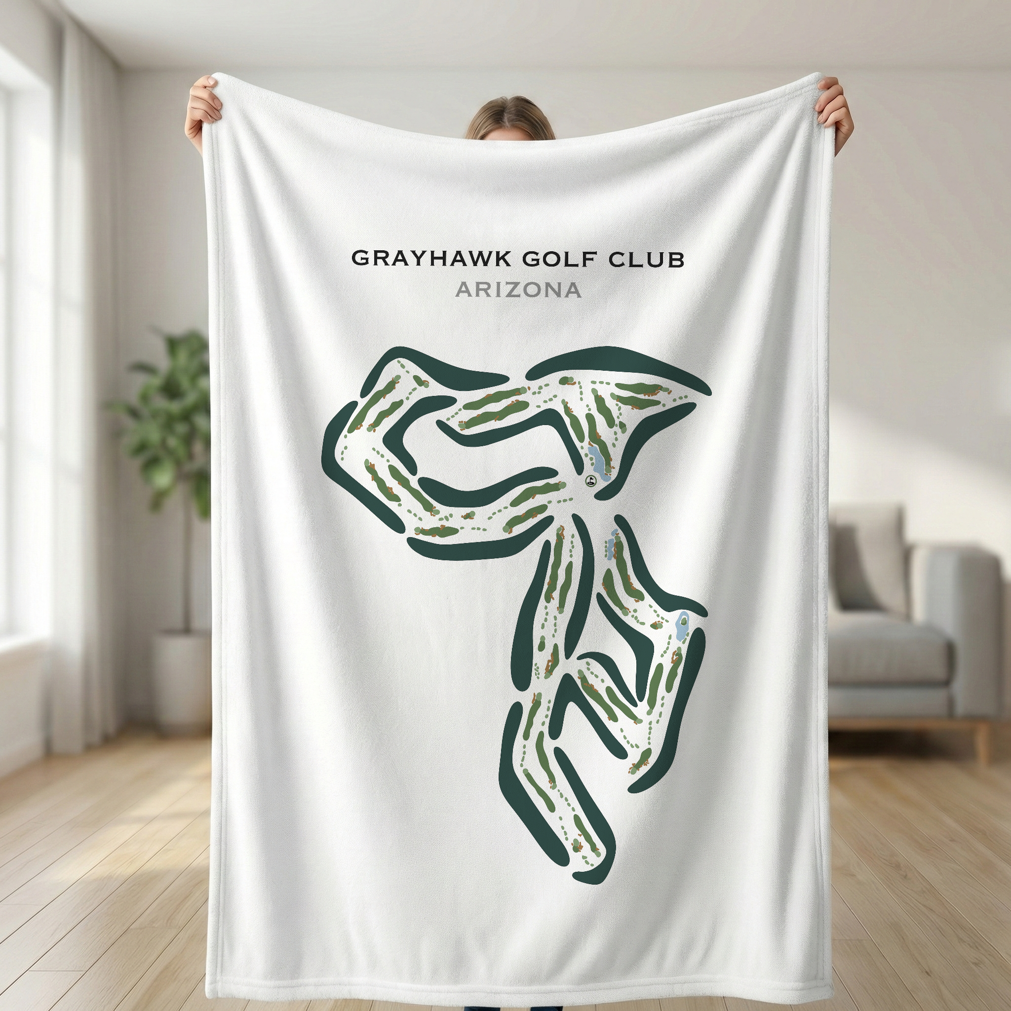 Grayhawk Golf Club, Arizona - Printed Golf Courses