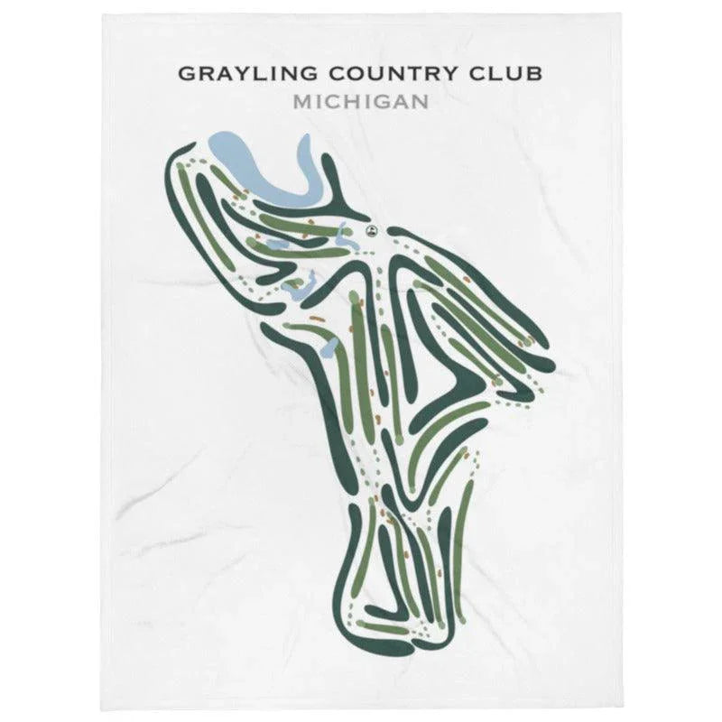 Grayling Country Club, Michigan - Printed Golf Courses