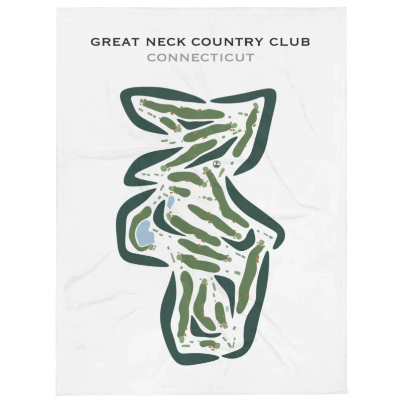 Great Neck Country Club, Connecticut - Printed Golf Courses