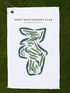 Great Neck Country Club, Connecticut - Printed Golf Courses