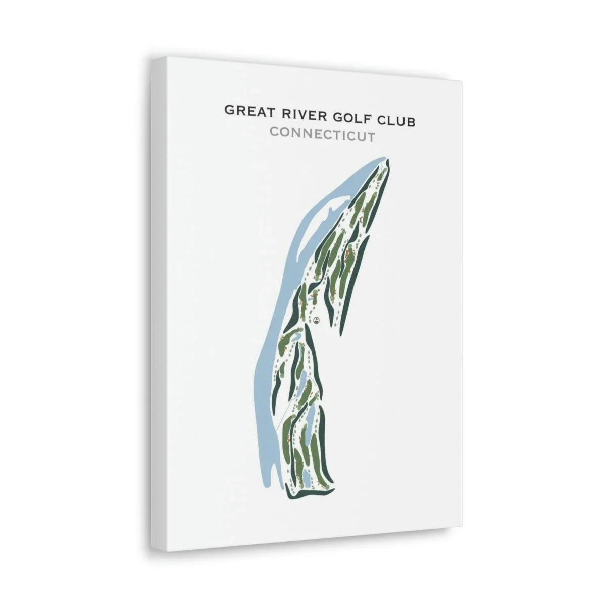 Great River Golf Club, Connecticut - Printed Golf Courses