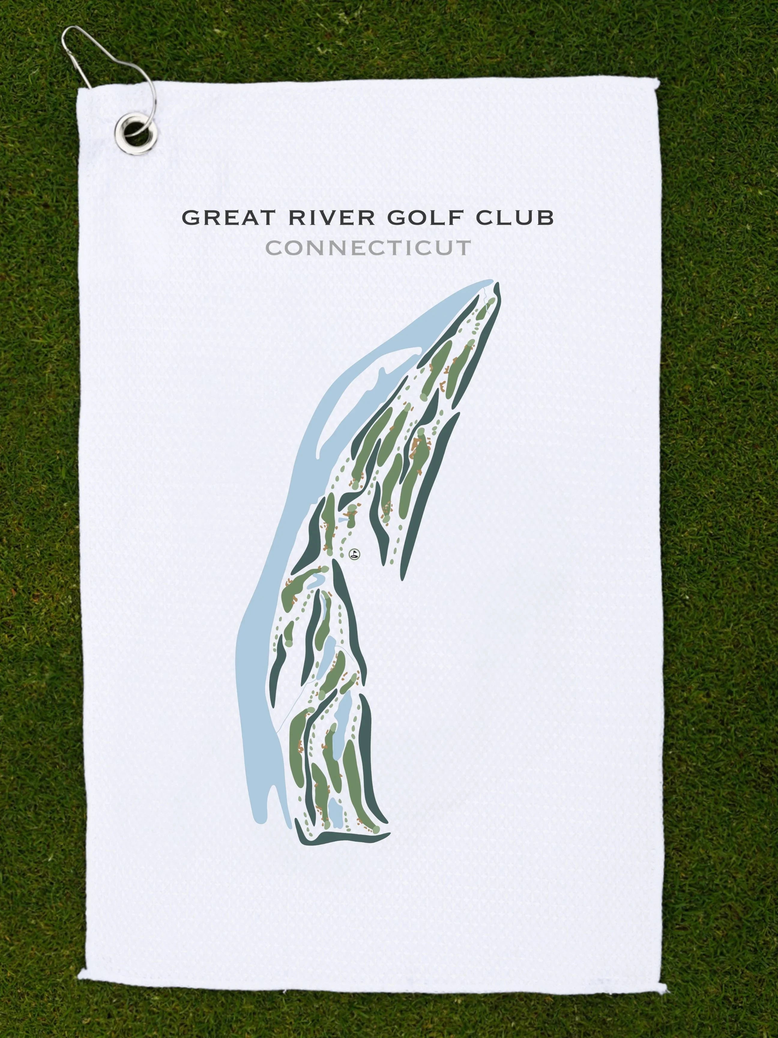 Great River Golf Club, Connecticut - Printed Golf Courses