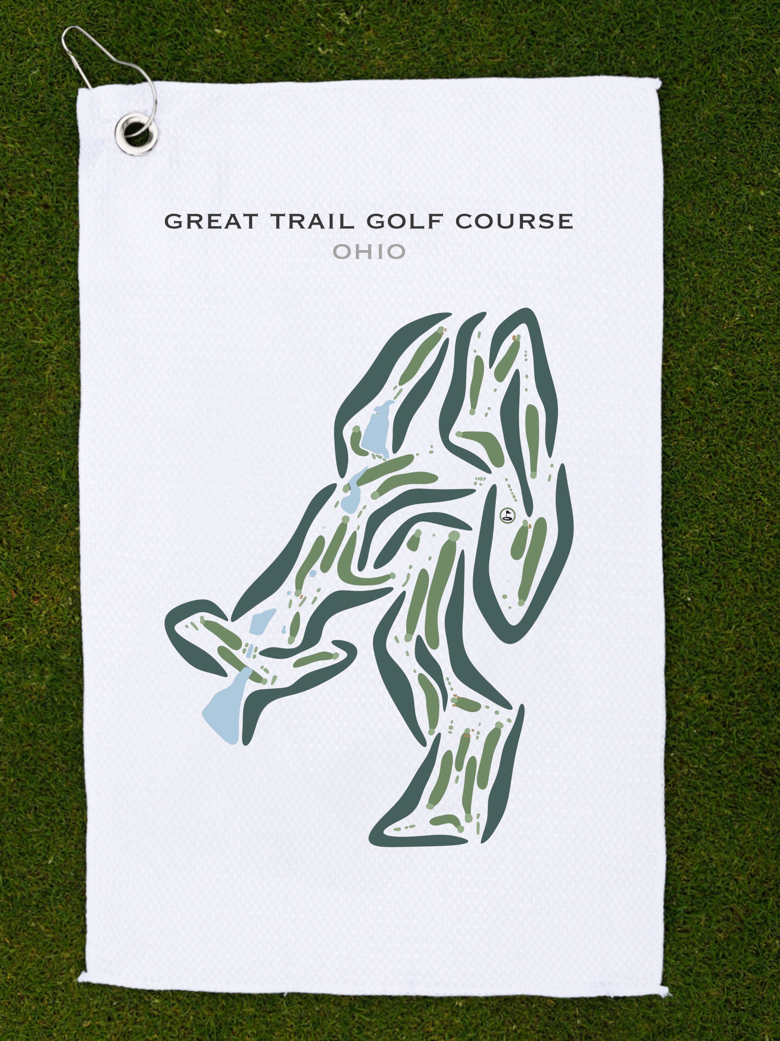 Great Trail Golf Course, Ohio - Printed Golf Courses