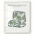 Green Valley Country Club, California - Printed Golf Courses