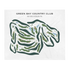 Green Bay Country Club, Wisconsin - Printed Golf Courses