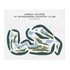 Green Course at Wyndemere Country Club, Florida - Printed Golf Courses