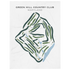 Green Hill Country Club, Maryland - Printed Golf Courses