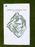 Green Hill Country Club, Maryland - Printed Golf Courses