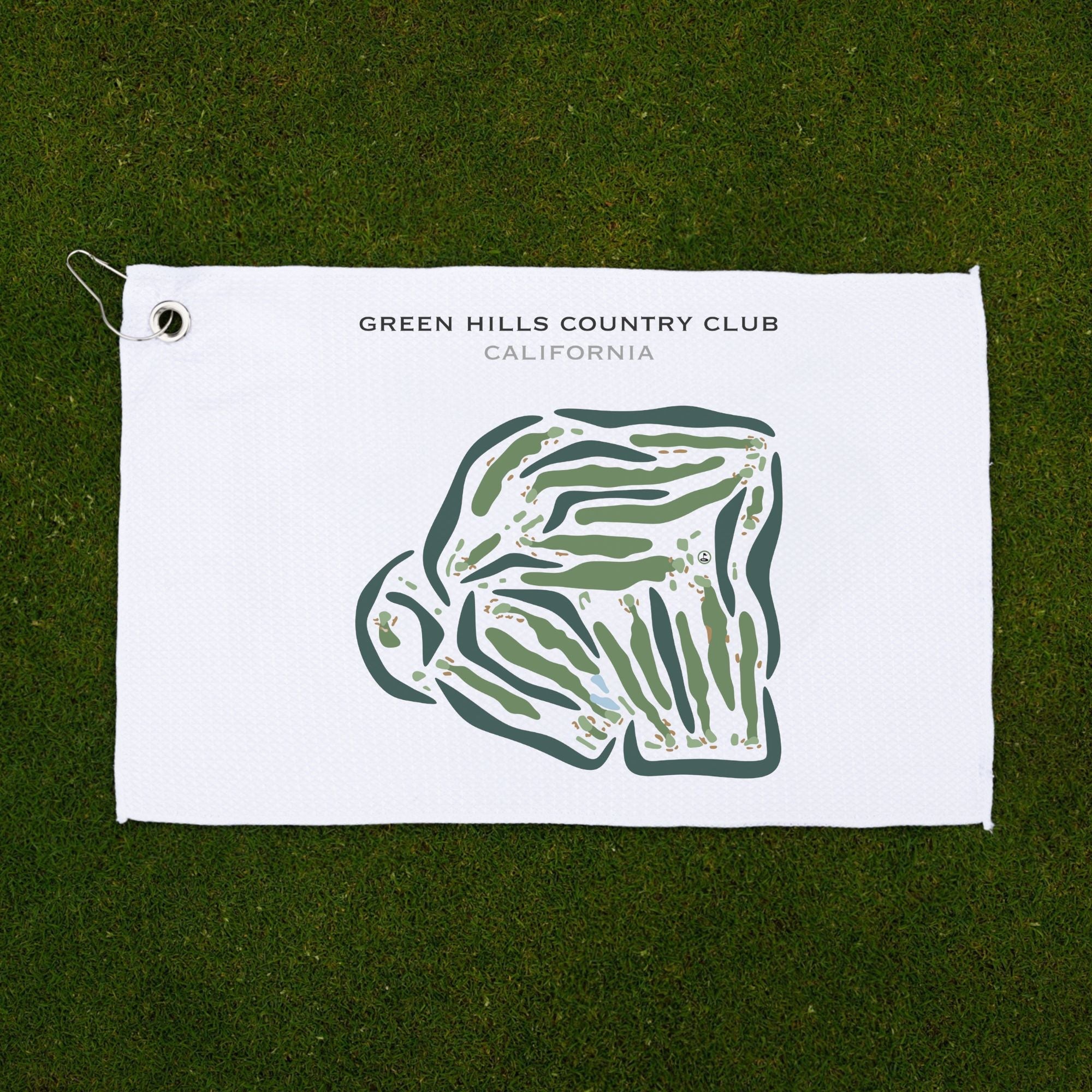 Green Hills Country Club, California (Landscape) - Printed Golf Courses