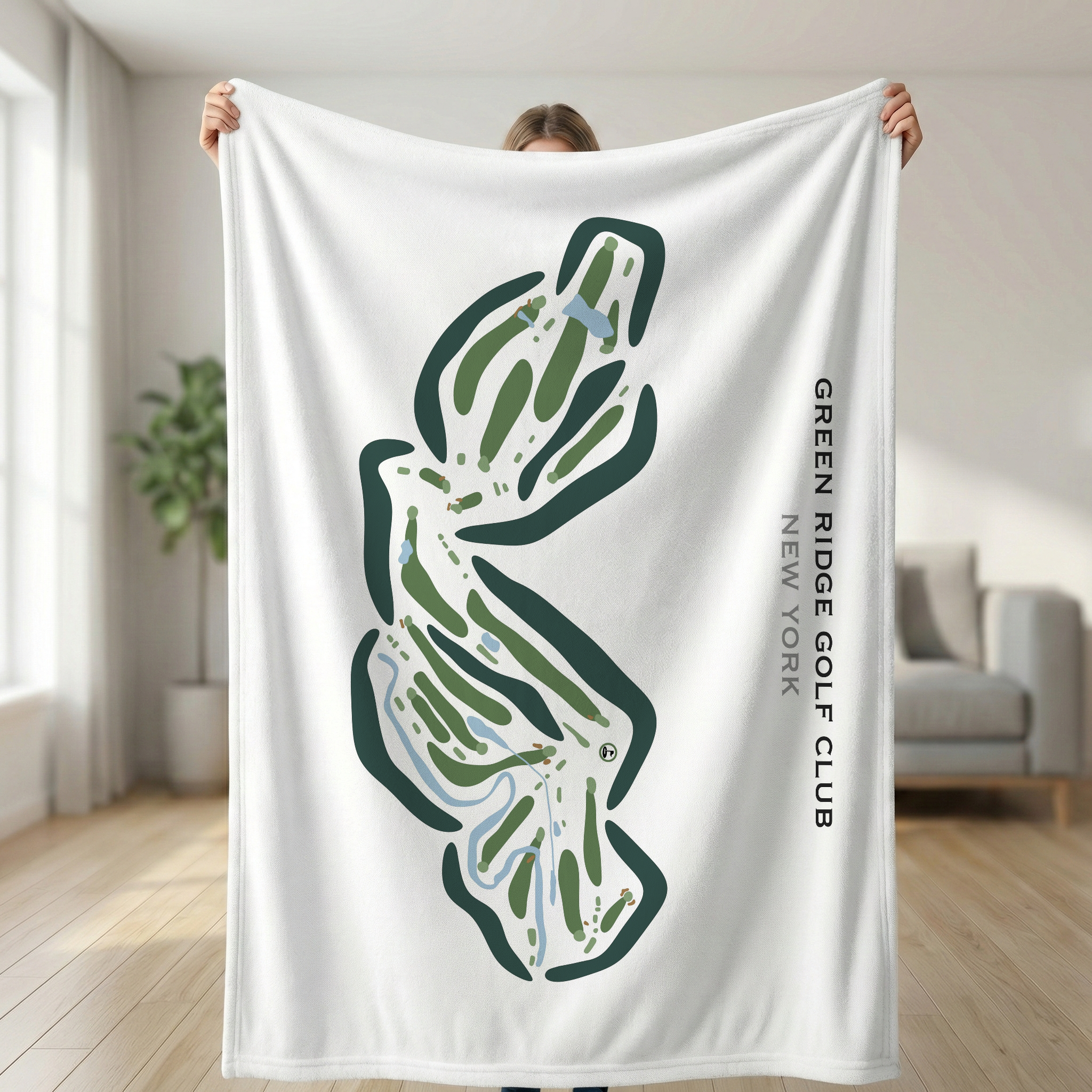 Green Ridge Golf Club, New York - Printed Golf Courses
