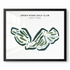 Green Ridge Golf Club, New York - Printed Golf Courses