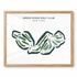 Green Ridge Golf Club, New York - Printed Golf Courses
