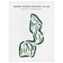 Green River Country Club, South Carolina - Printed Golf Courses