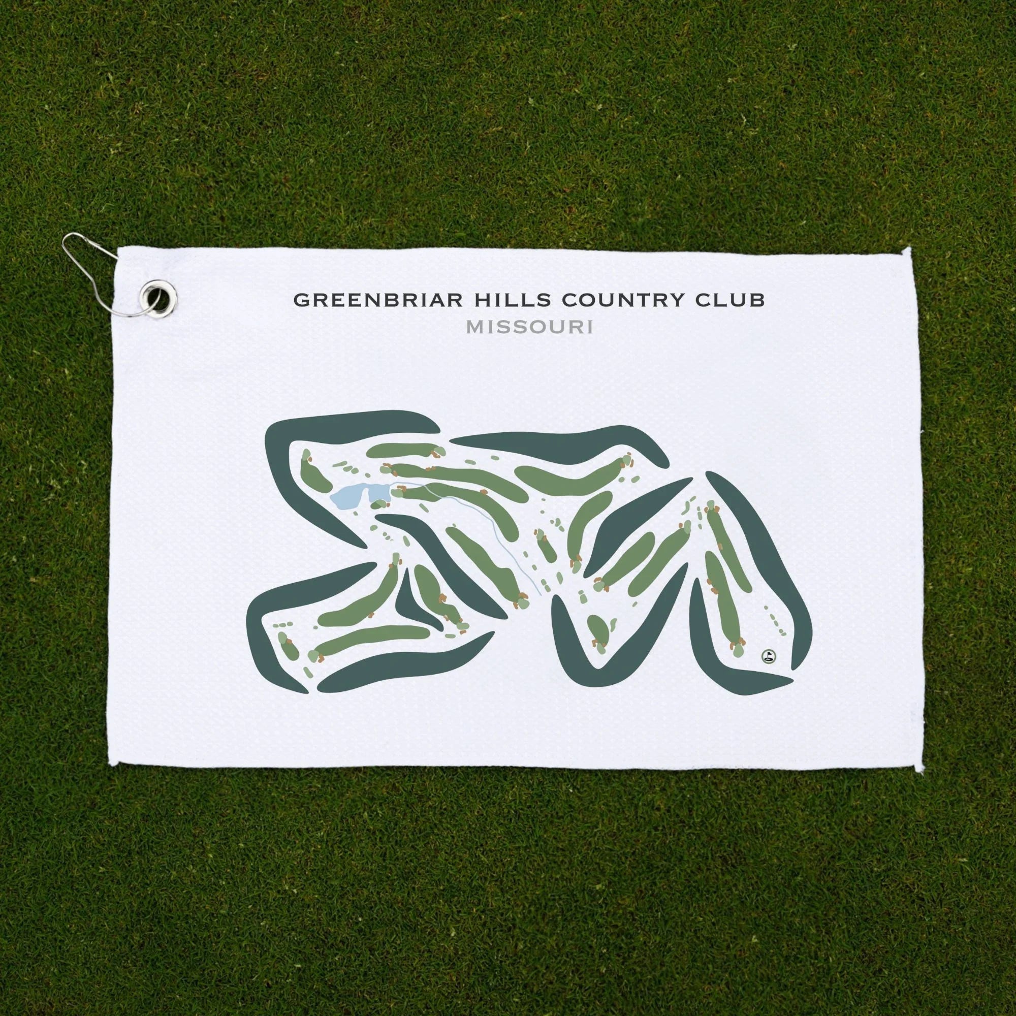 Greenbriar Hills Country Club, Missouri - Printed Golf Courses
