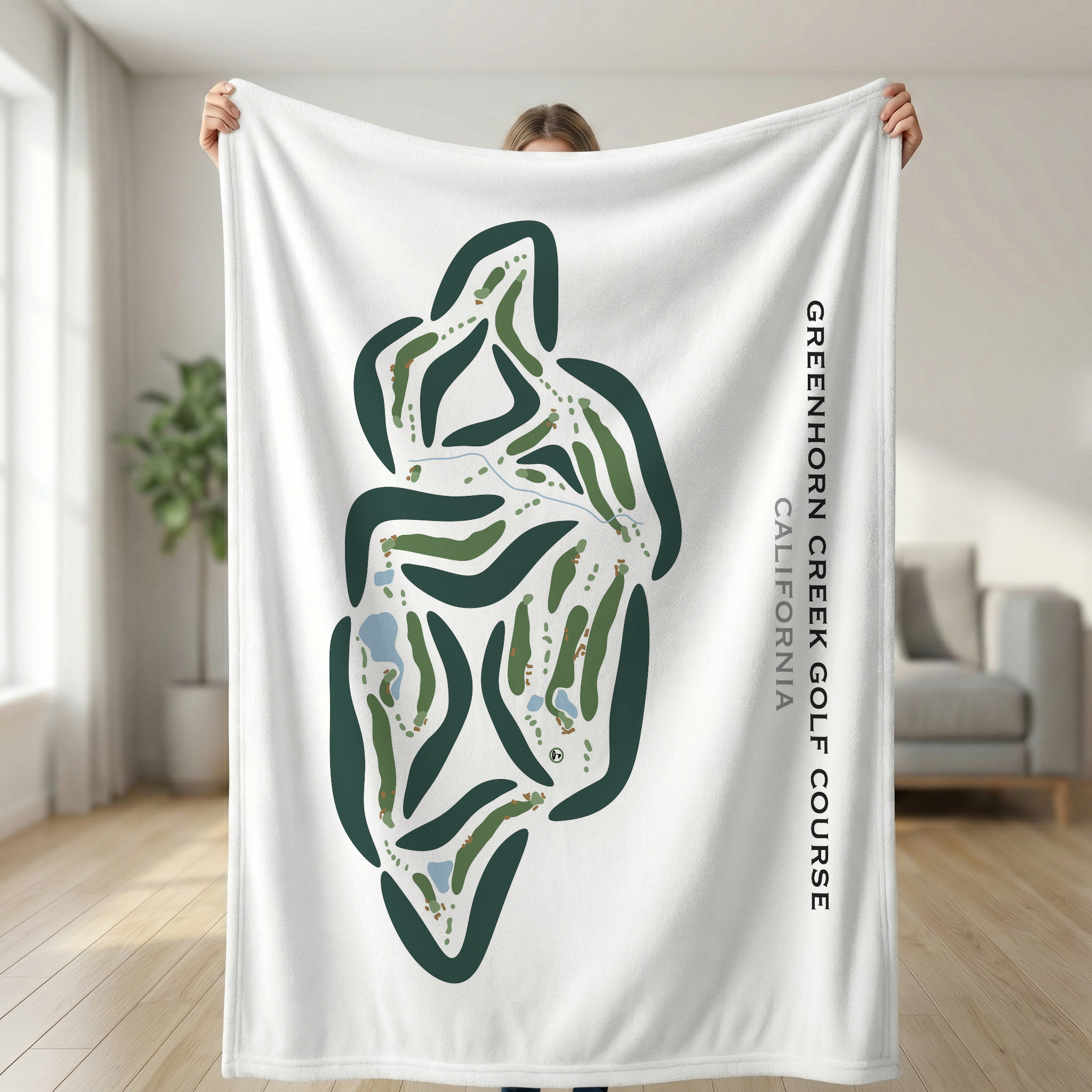 Greenhorn Creek Golf Course, California - Printed Golf Courses