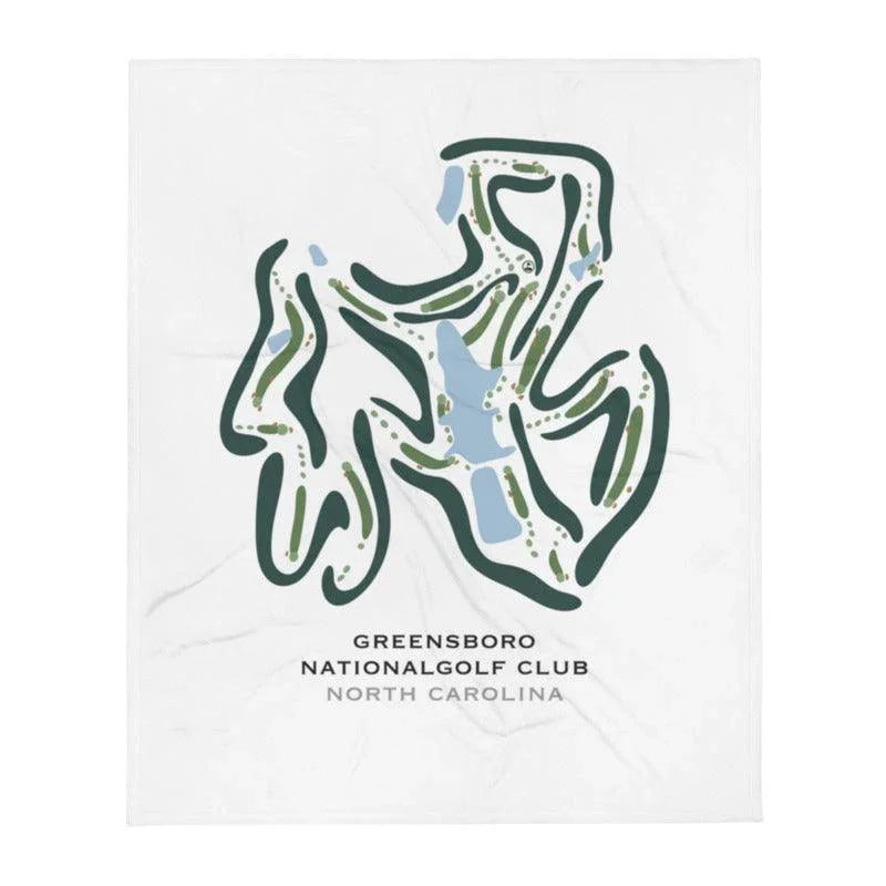 Greensboro National Golf Club, North Carolina - Printed Golf Courses