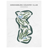 Greensburg Country Club, Indiana - Printed Golf Courses
