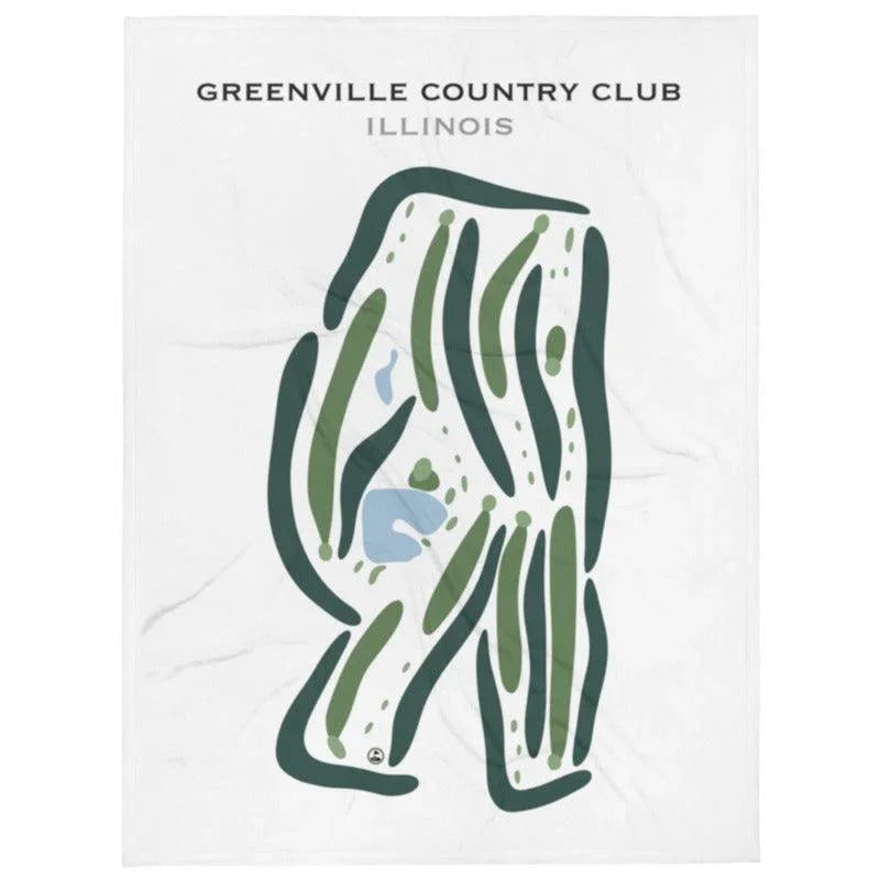 Greenville Country Club, Illinois - Printed Golf Courses
