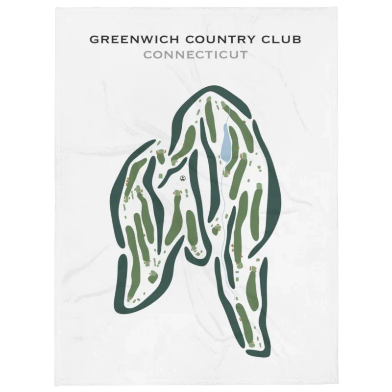 Greenwich Country Club, Connecticut - Printed Golf Courses