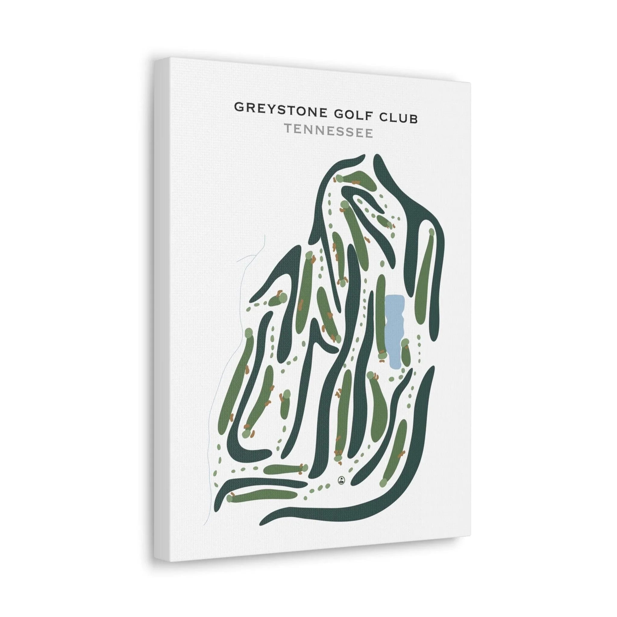 GreyStone Golf Club, Tennessee - Printed Golf Courses