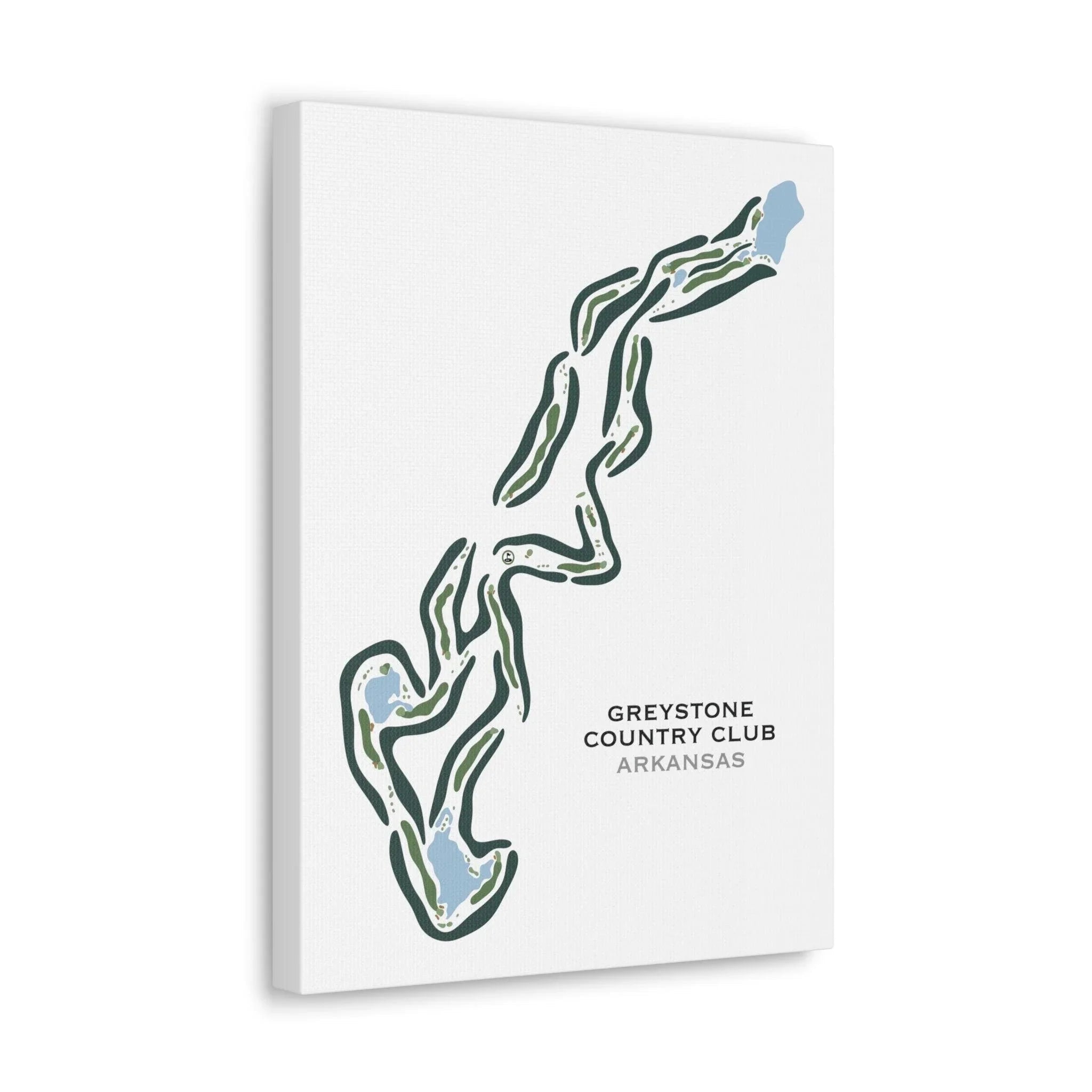 Greystone Country Club, Arkansas - Printed Golf Courses