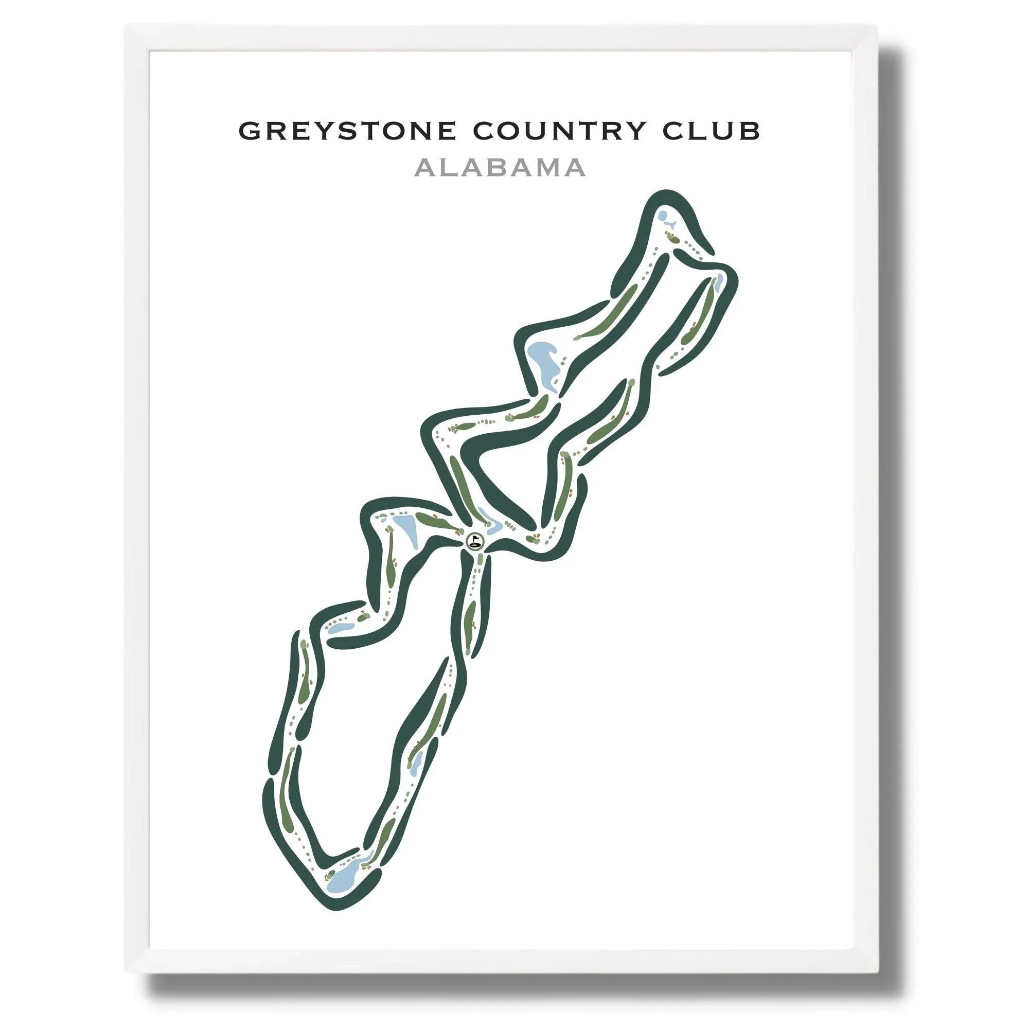 Greystone Country Club, Alabama - Printed Golf Courses