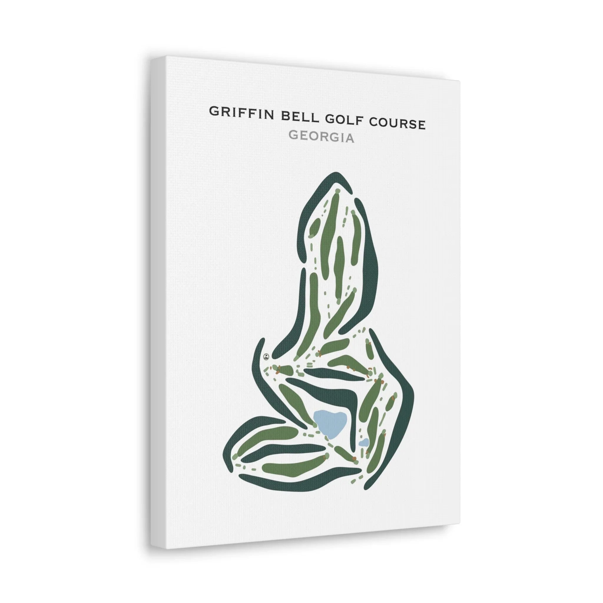 Griffin Bell Golf Course, Georgia - Printed Golf Courses
