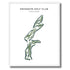 Grindavík Golf Club, Iceland - Printed Golf Course