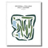 Grinnell College Golf Course, Iowa - Printed Golf Courses