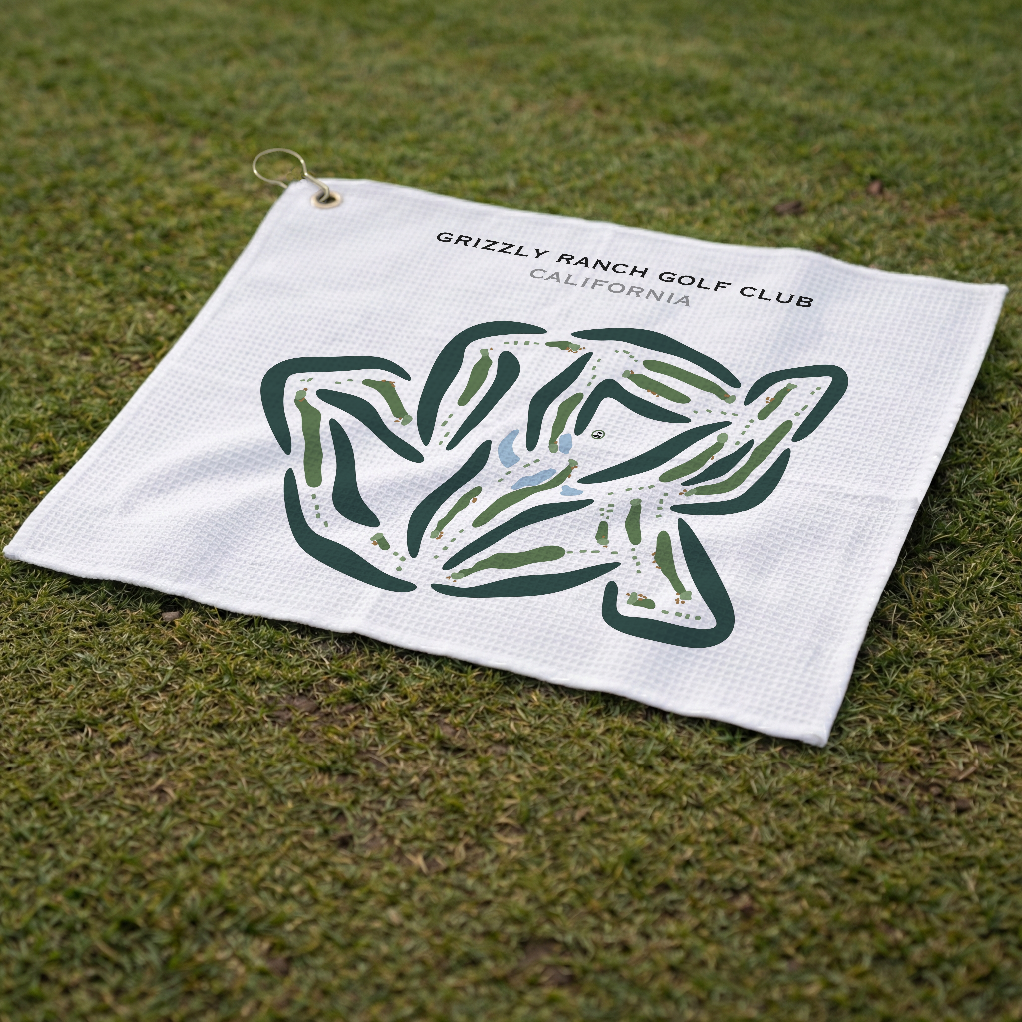 Grizzly Ranch Golf Club, California - Printed Golf Course
