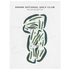 Gross National Golf Club, Minnesota - Printed Golf Courses