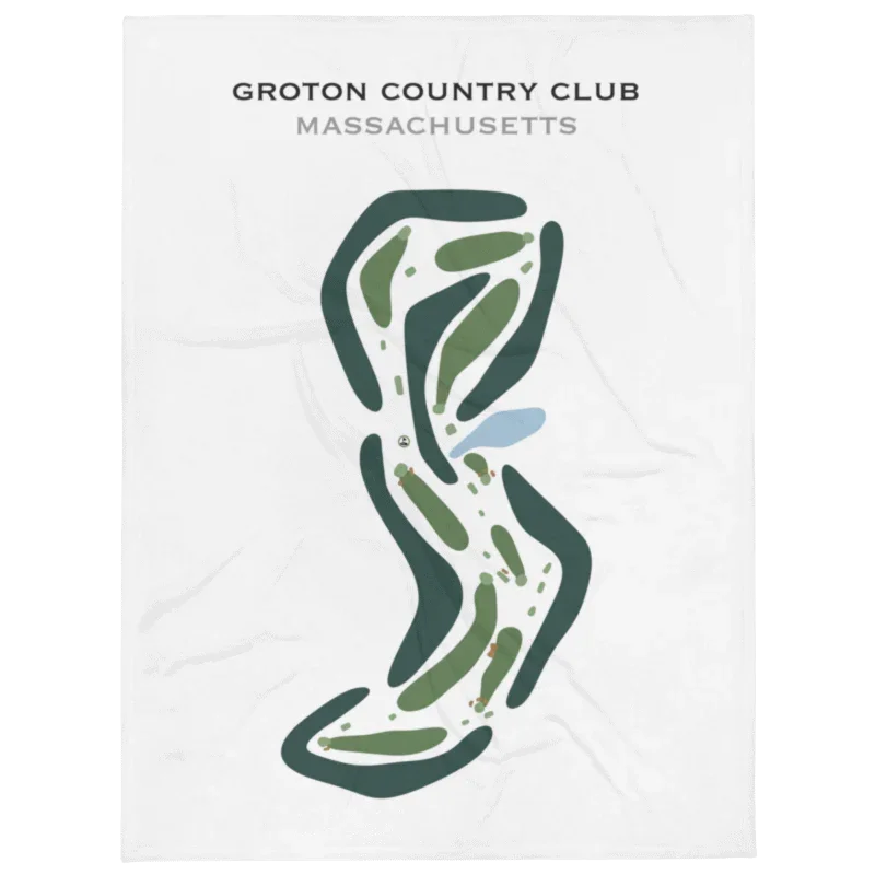 Groton Country Club, Massachusetts - Printed Golf Courses