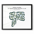 Grove Course at Indian Ridge Country Club, California - Printed Golf Courses