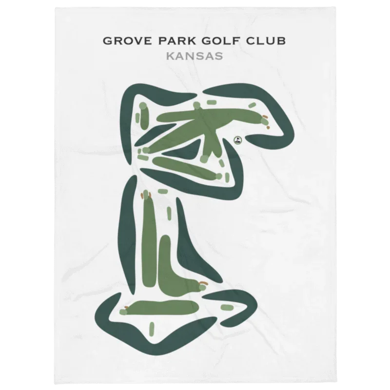 Grove Park Golf Club, Kansas - Printed Golf Courses