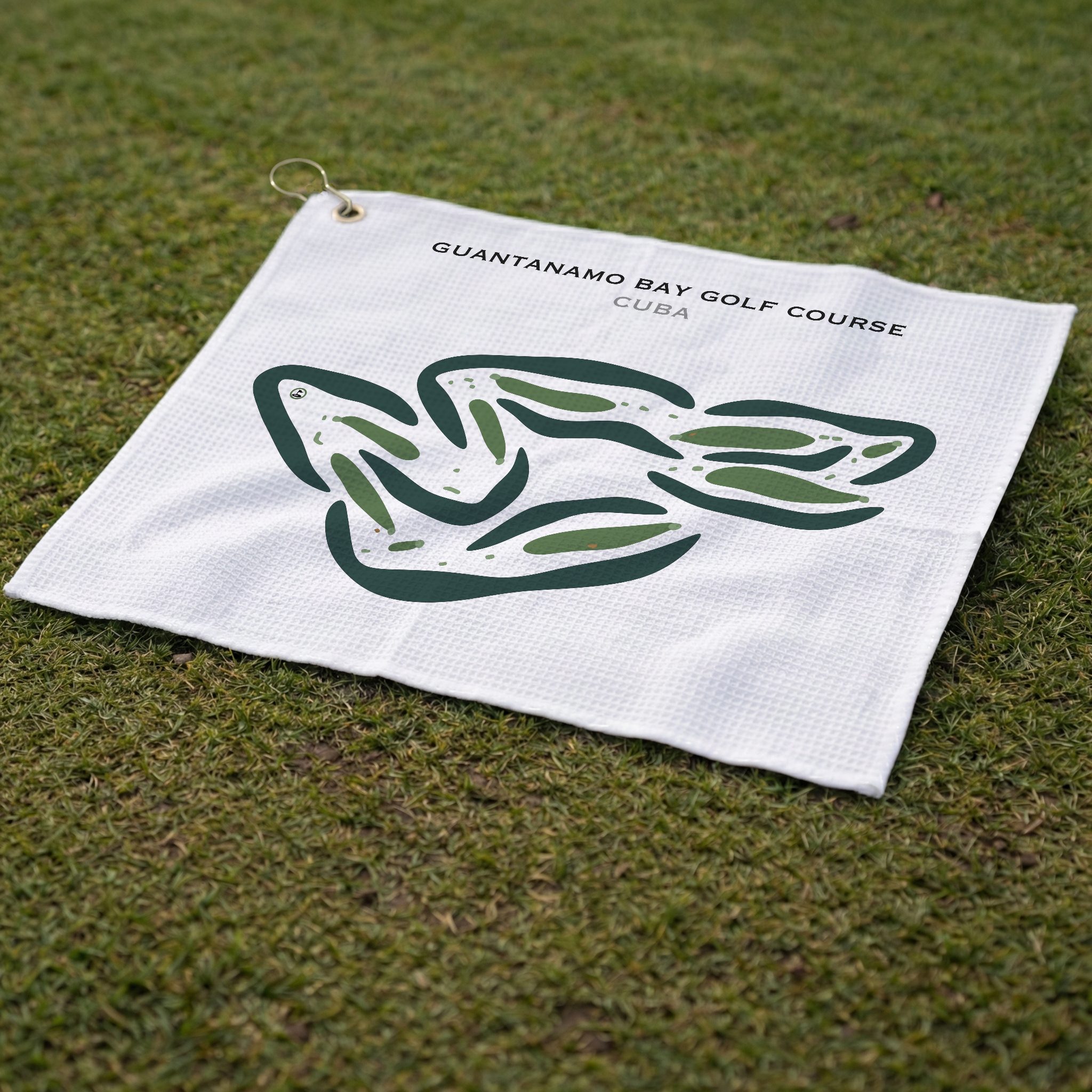 Guantanamo Bay Golf Course, Cuba - Printed Golf Courses