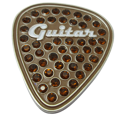 Guitar Pick Crystal Ball Marker & Hat Clip by ReadyGOLF