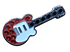 Rock & Roll Guitar Ball Marker & Hat Clip with Crystals by ReadyGOLF