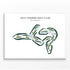 Gulf Shores Golf Club, Alabama - Printed Golf Courses