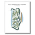 Gulf Stream Golf Course, Florida - Printed Golf Courses