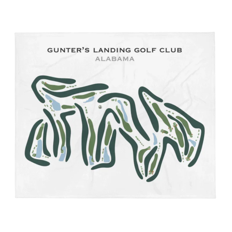 Gunter's Landing Golf Club, Alabama - Printed Golf Courses