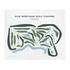Gus Wortham Golf Course, Texas - Printed Golf Courses