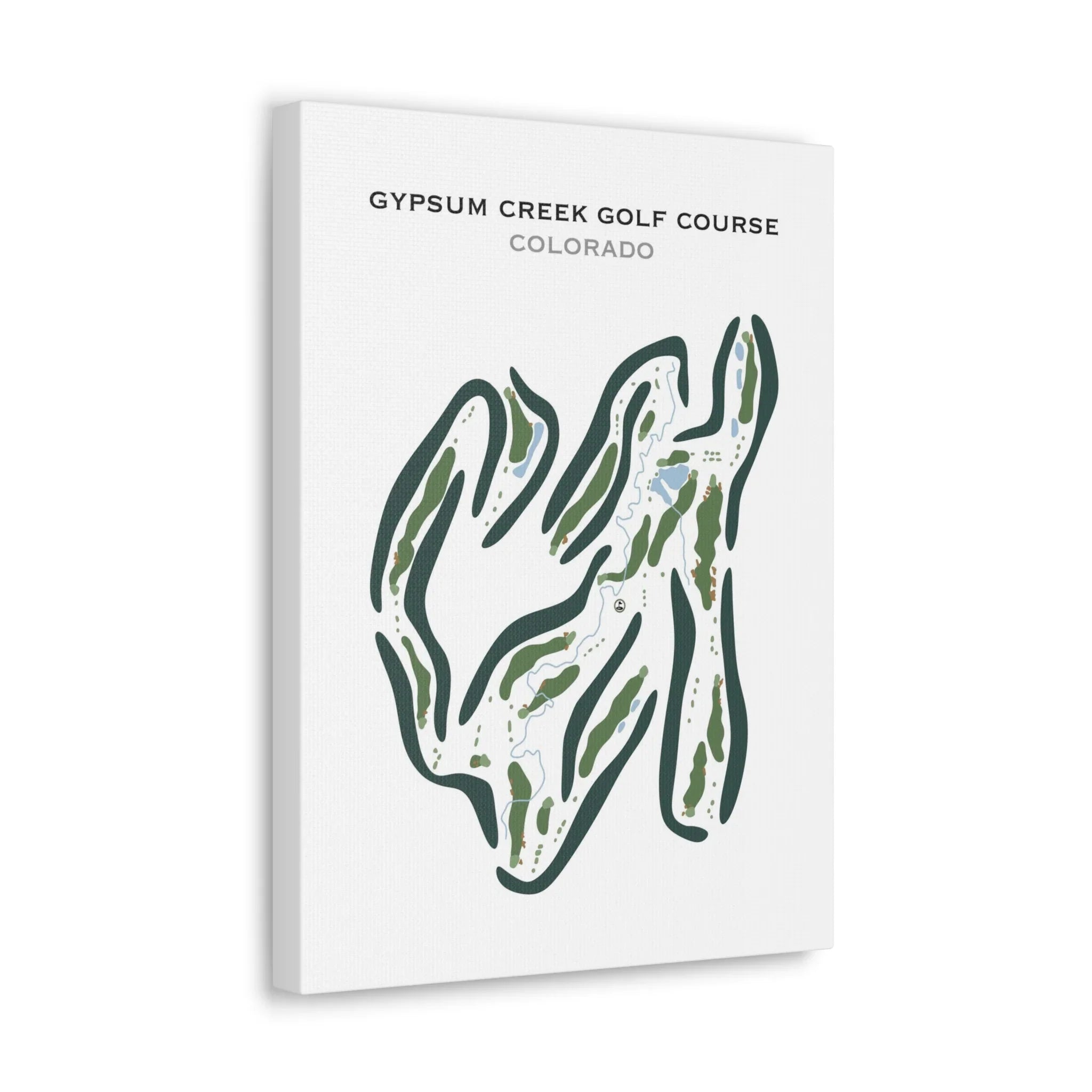 Gypsum Creek Golf Course, Colorado - Printed Golf Course