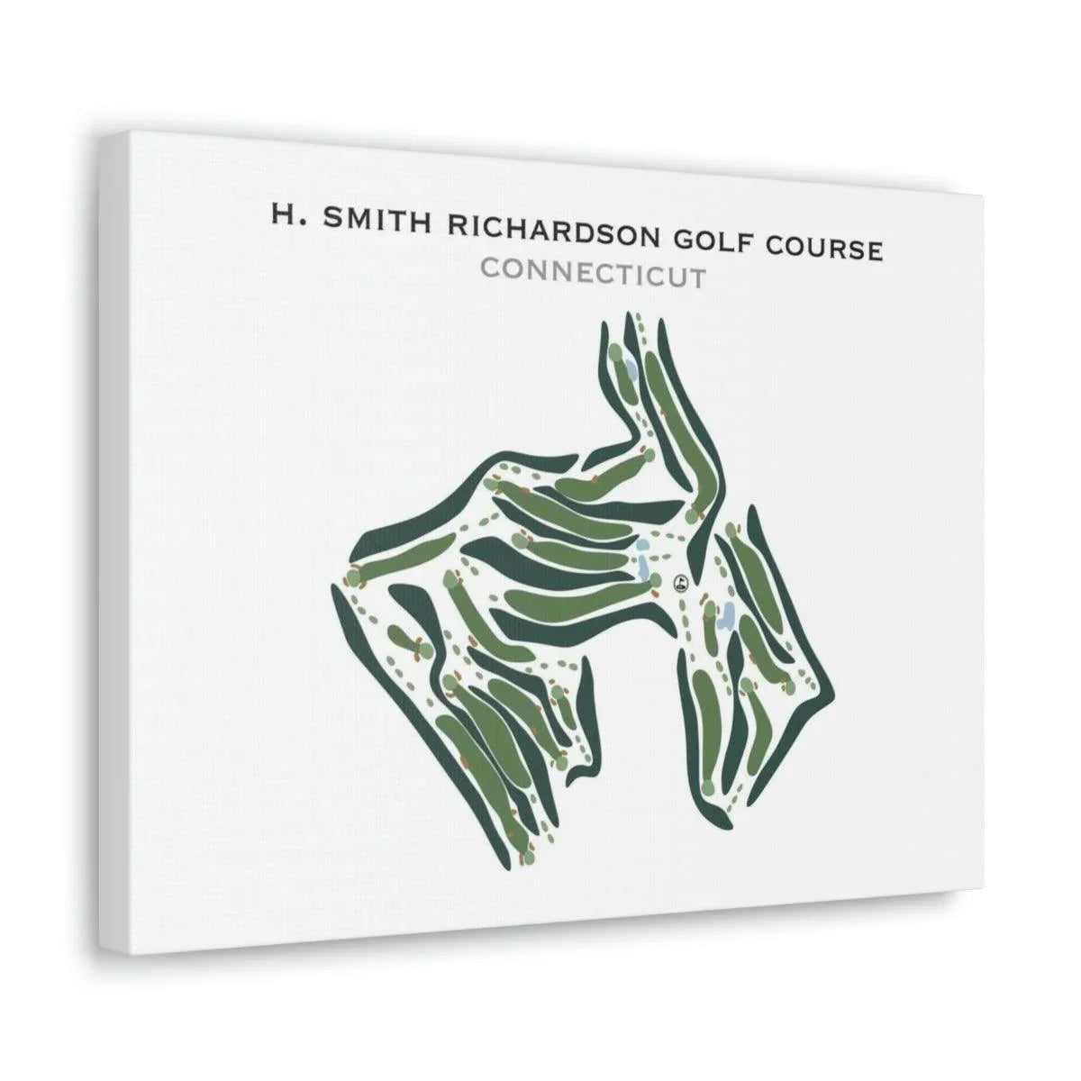 H. Smith Richardson Golf Course, Connecticut - Printed Golf Courses