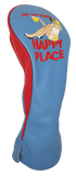 Happy Place Embroidered Driver Headcover by ReadyGOLF