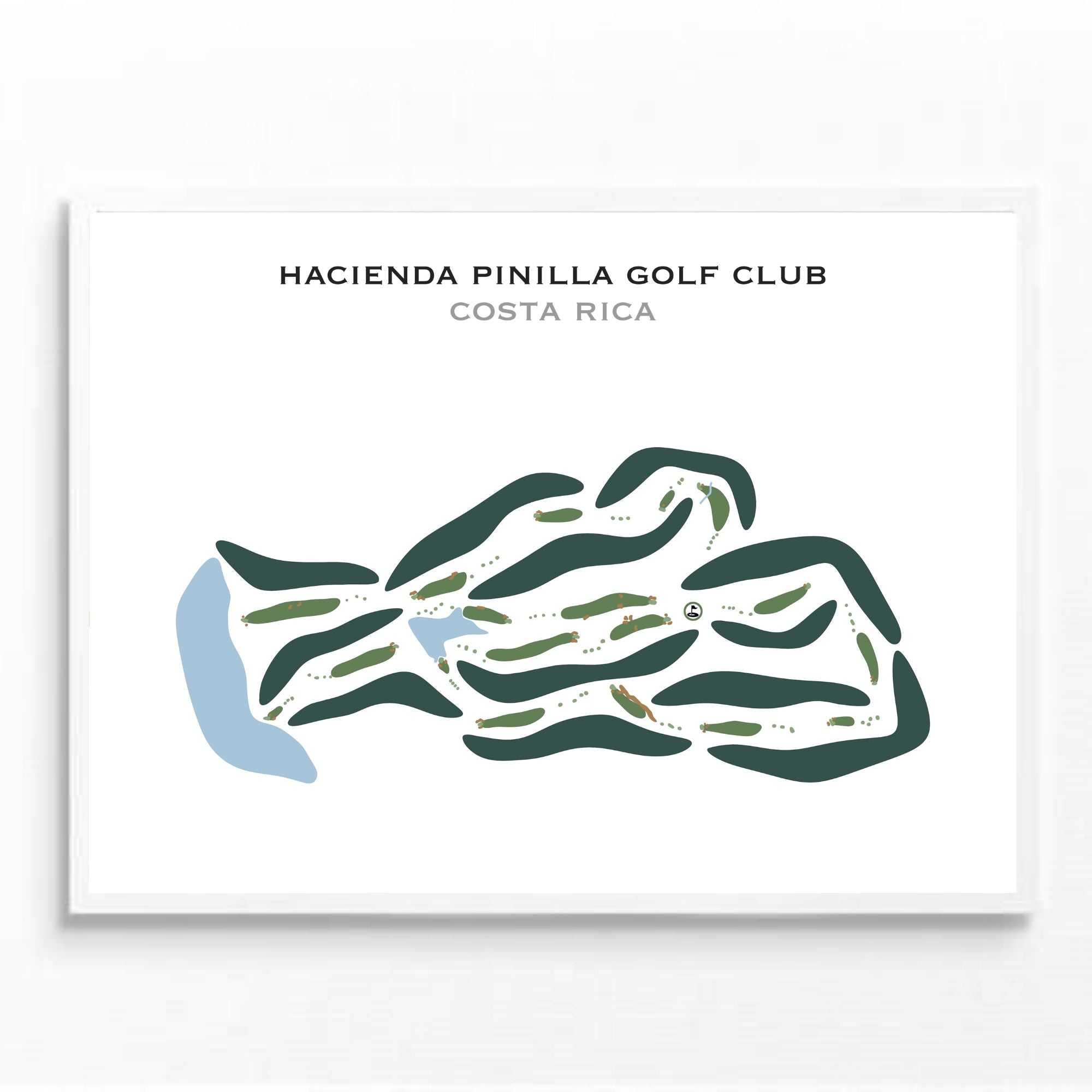 Hacienda Pinilla Golf Club, Costa Rica - Printed Golf Courses