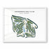 Hackensack Golf Club, New Jersey - Printed Golf Course